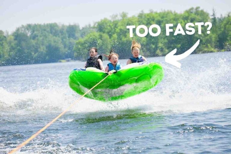 How Fast Do You Pull A Tube Behind A Boat?