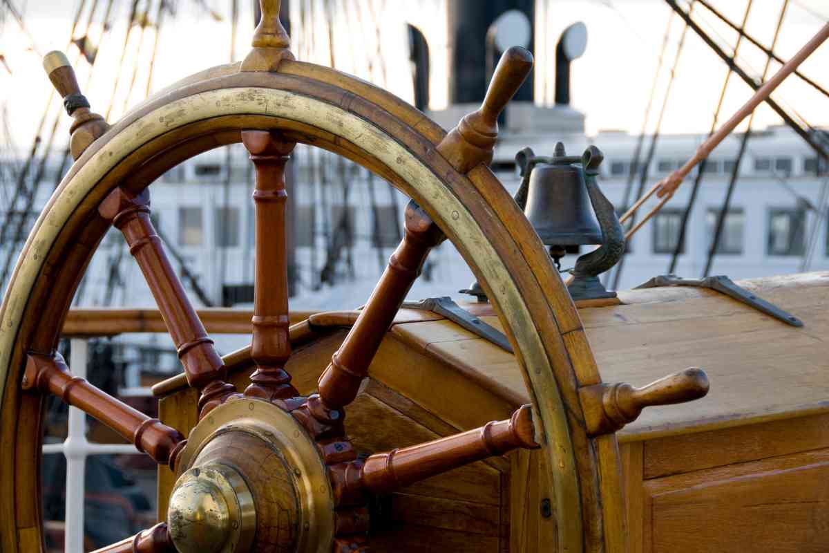 The Steering Wheel Of A Ship: What’s It REALLY Called? 1
